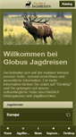 Mobile Screenshot of globus-jagdreisen.de